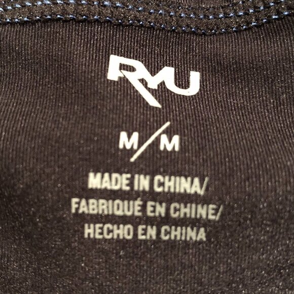 RYU TecLayr Tech Shorts Cobalt Blue + Black Size M - Picture 8 of 10